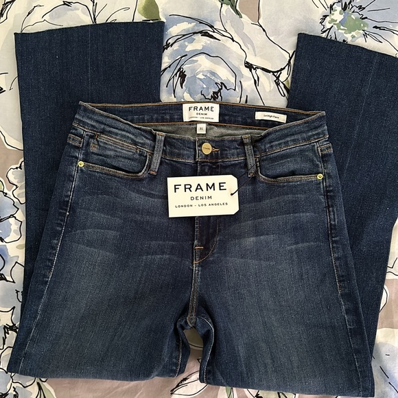 FRAME Le High Flared ankle jeans - Picture 2 of 4